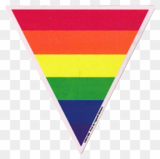 Window Sticker - Lgbt Safe Space Triangle Clipart