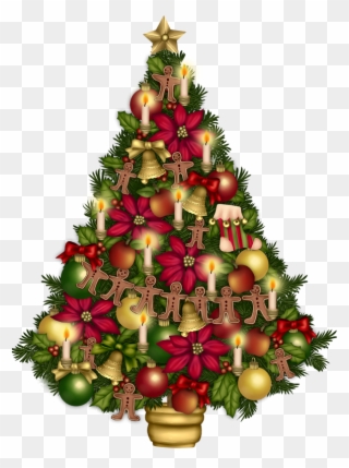 Fir, Christmas, Christmas, Christmas Tree Clipart, - زينة عيد الميلاد المجيد - Png Download