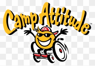 9a Camp Attitude Arched Type With Mascot - Camp Attitude Clipart