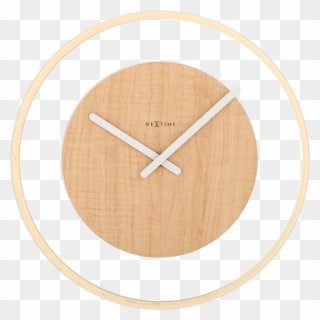 Nextime Wood Loop Wall Clock Clipart