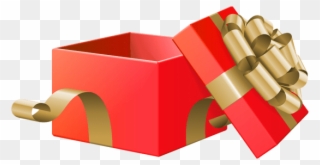 Free Png Open Gift Box Red Transparent Png Images Transparent - Christmas Gift Box Open Clipart