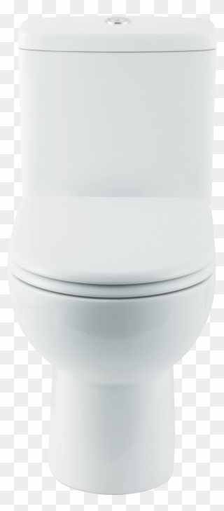 Toilet Png - Water Closet Front View Clipart