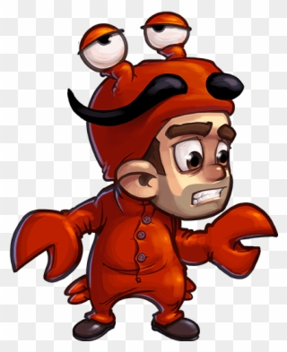 Crab Outfit - Jetpack Joyride Mime Outfit Clipart