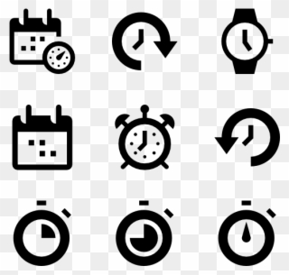 Date And Time - Free Scheduler Icon Clipart