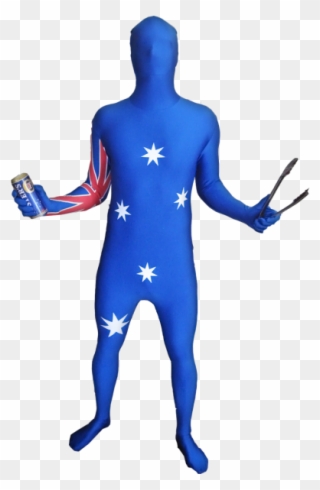 Australia Morphsuit - Diy Australia Day Costumes Clipart