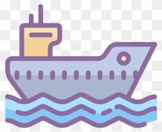 Cargo Ship Icon - Ship Clipart