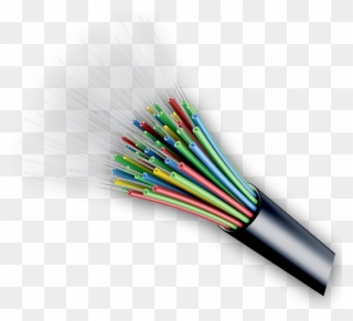 Engineer Clipart Network Cable - Optical Fiber - Png Download