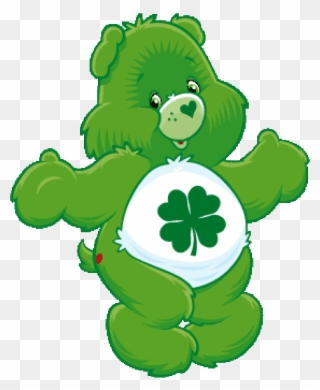 Patrick's Day Care Bears Picture - Green Care Bear Png Clipart
