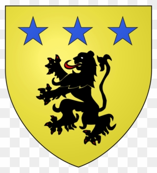 Macmillan Of Knap Or, A Lion Rampant, Sable, Armed - Roger De Montgomery Coat Of Arms Clipart