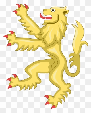 Lion Rampant Or - Scotland's Story By H. E. Marshall Clipart