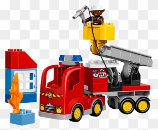 Duplo 10592 Fire Truck, , Large - Duplo Lego Fire Engine Clipart