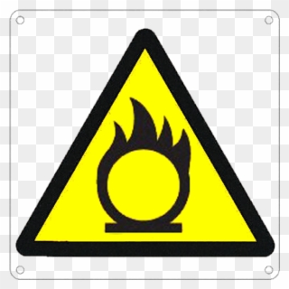 Rules Of Conduct For A Safe Use Of Oxygen Blowing And - Dangerous When Wet Signage Clipart