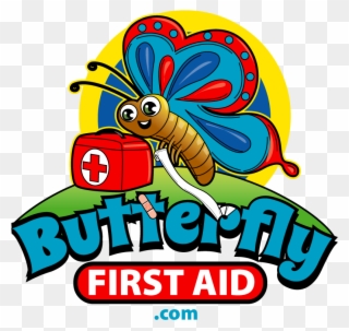 Butterfly First Aid Kids And Adults First Aid - First Aid Clipart