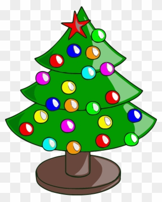 Chrismas Tree Clip Art - Christmas Clipart - Png Download