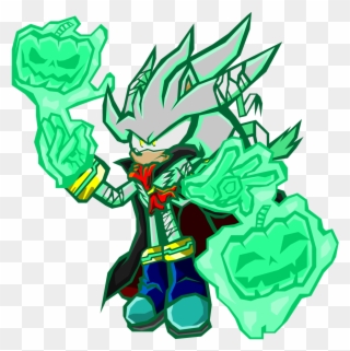 Curse Of The Cerberus On Twitter - Silver The Hedgehog Mephiles Clipart