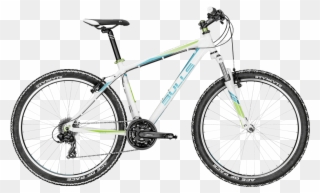 Nandi Bike For Kids - White Teal Womens Mountain Bike Clipart