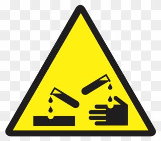 Corrosive Symbol Clip Art - Danger For Cutter - Png Download
