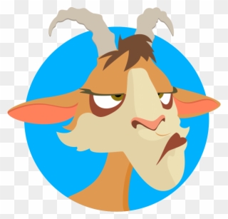 Goat Clipart Animation - Ferdinand Lupe The Goat - Png Download
