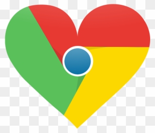 Download Google Chrome - Google Chrome Heart Clipart
