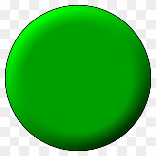 File - Button-green - Svg - Green Button Image In Png Clipart