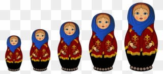 Russian Nesting Dolls - Glogster Clipart