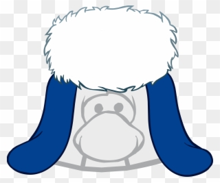 Blue Holiday Cap - Club Penguin Merry Walrus Hat Clipart