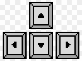 Pixel Art Maker - Arrows Keys Png Clipart