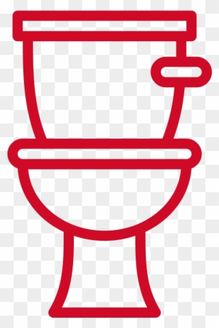 Washroom Care - Outline Of A Toilet Clipart