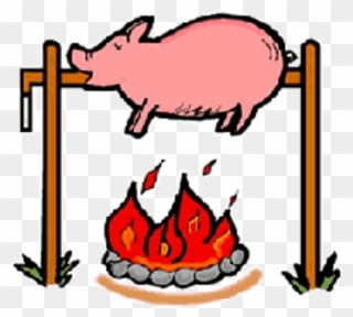 Download Pig Roast Clip Art Clipart Pig Roast Barbecue - Healthy Diet - Png Download