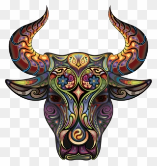 For The First Time Unibull Markets Introduces Custodian - Colorful Bull Head Clipart