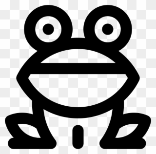 Frog Icon Free Download Png Frog Skeleton Svg - Minimal Animals Clipart