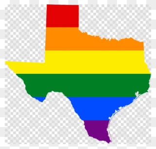 Texas Map Clipart Texas Stock Photography Royalty-free - Gay Pride Texas - Png Download
