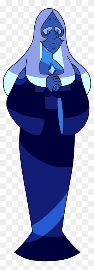 Blue Diamond Courtroom Palette - Steven Universe Personajes Diamantes Clipart