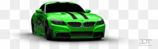 Bmw Z4 Roadster 2009 Tuning - 3d Tuning Bugatti Paint Clipart