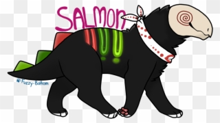 Salmon By Fuzzy-bottom - Dog Catches Something Clipart