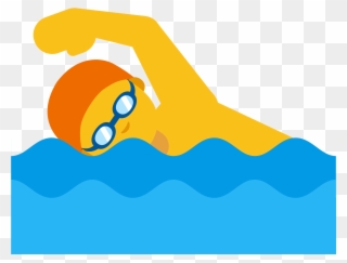 File U F Ca Svg Wikimedia Commons - Swimming Emoji Png Clipart