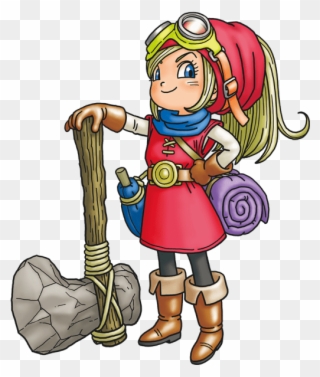Dragon Quest Builders Girl Builder - Dragon Quest Builders Artwork Clipart