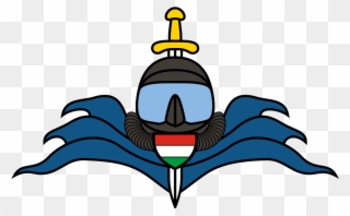 Diver Clipart Animated - Hungary Army Logo - Png Download