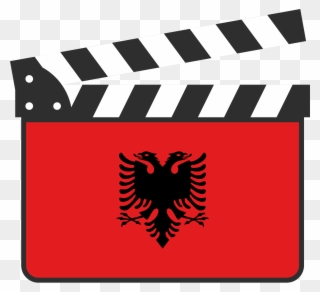 Open - Albanian Flag Clipart