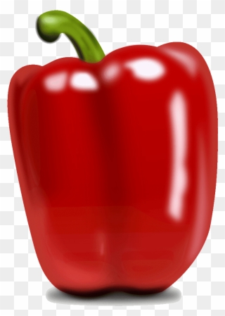 Red Bell Pepper Clipart