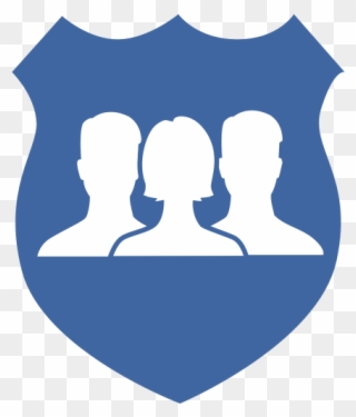 Facebook Security Badge Police People Profile Security - Emblem Clipart