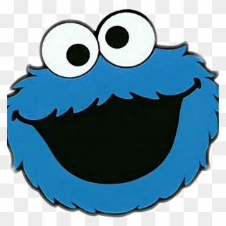 Cookie Monster Face Png Clipart
