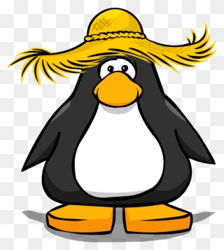 Straw Hat Pc - Club Penguin Clipart
