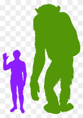 The Real King Kong - Chicken Size Comparison To Human Clipart
