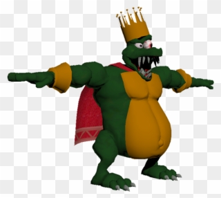 Download Zip Archive - King K Rool T Pose Clipart
