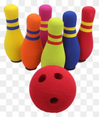 Download - Kids Bowling Set Clipart