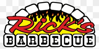 10 Images Of Barbque Clip Art - Ricks Bbq Logo - Png Download