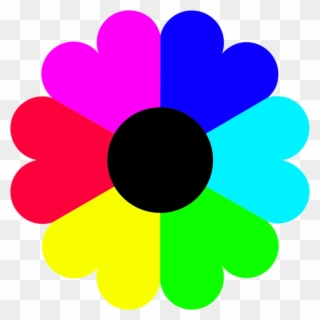 Flower Clip Art - Flower Clip Art Colour - Png Download
