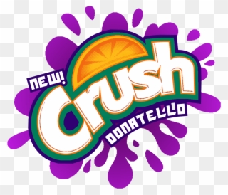 Grape Crush Logo - Crush Diet Orange Soda - 12 Pack, 12 Fl Oz Cans Clipart