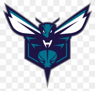 Charlotte Hornets Logo1 Vector - Charlotte Hornets Png Clipart